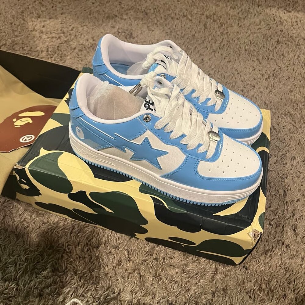 🍢🍢Bapesta ‘Sax’ 2021 Women’s Blue - Picture 2 of 8